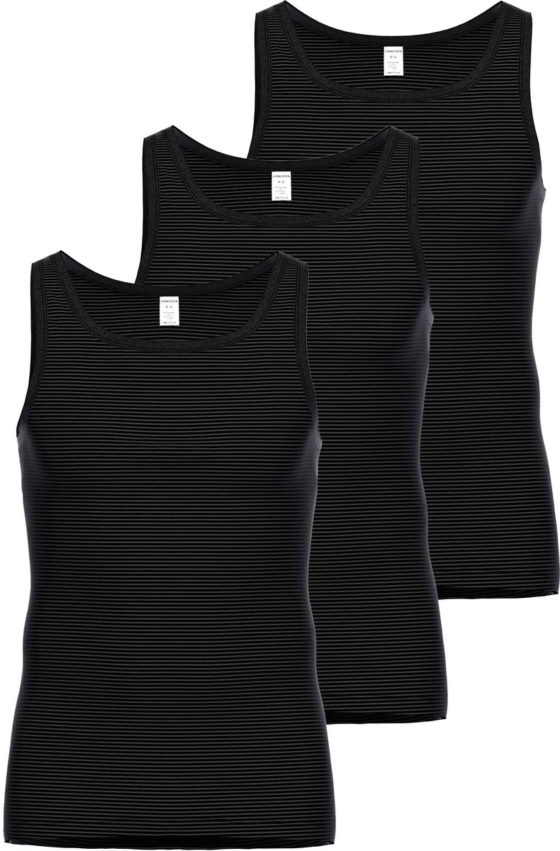 AMMANN Onderhemd Jeans Unterhemden 3P Set van 3