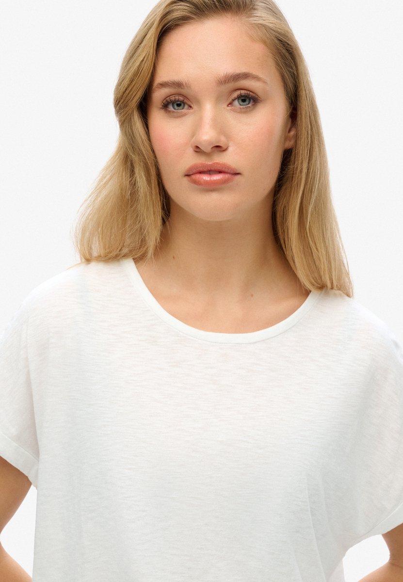 Superdry Studios T-shirt met losse pasvorm Dames T-shirts Optic