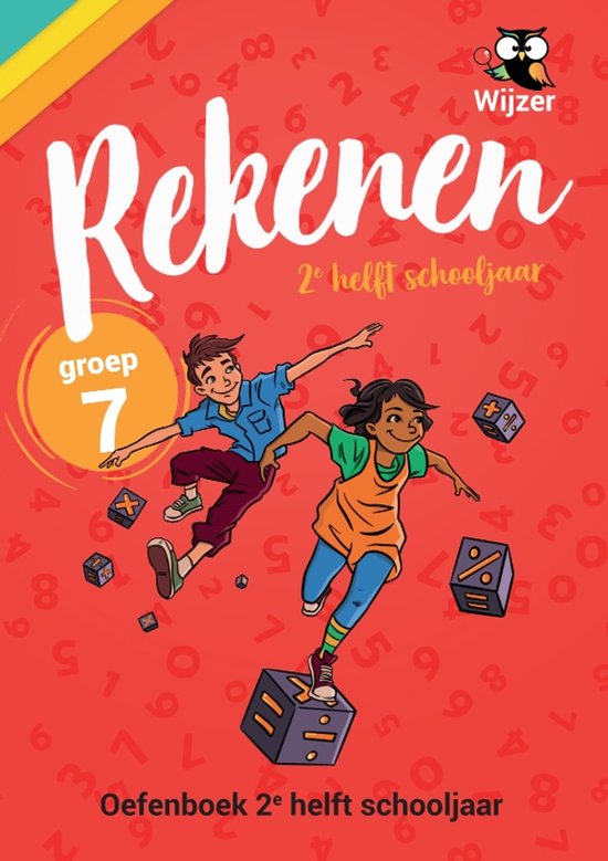 Rekenen Groep 7 Oefenboek - 2e helft schooljaar - Geschikt v ... - cover