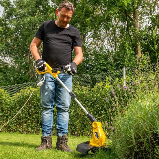 Powerplus Elektrische Grastrimmer POWXG30031 - 450 W en 300 mm Ø, 2-in-1 tuingereedschap als grastrimmer en kantensnijder voor uw tuin van Powerplus — afbeelding 2