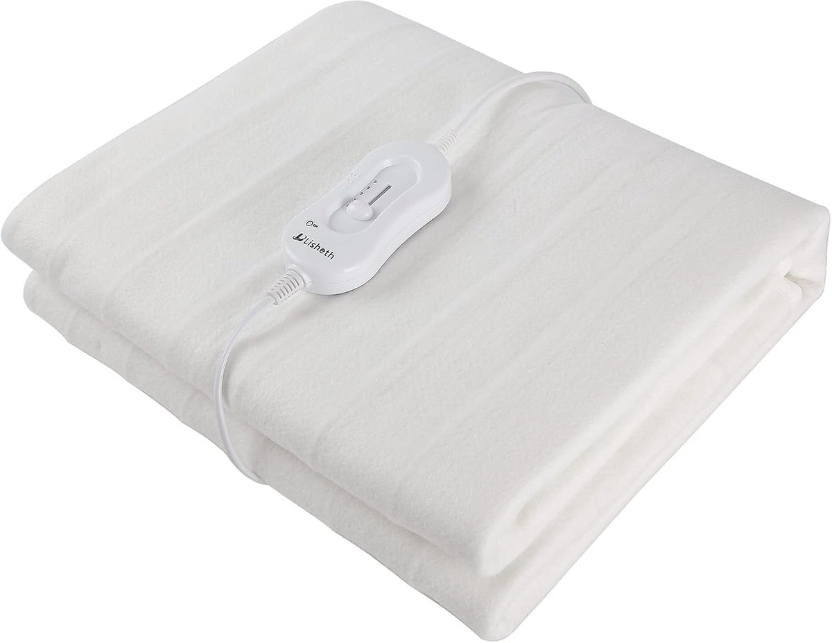 Verwarmde Onderdeken 165x137 cm met Hand Controller