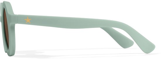 Little Dutch kinderzonnebril rond groen - roze - sunglasses - zonnebril van Merkloos — afbeelding 2