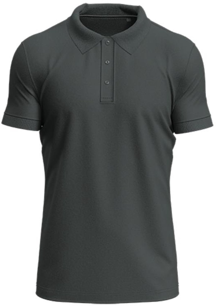 Stedman - Clive Polo - Slate Grey (Solid) maat XXL