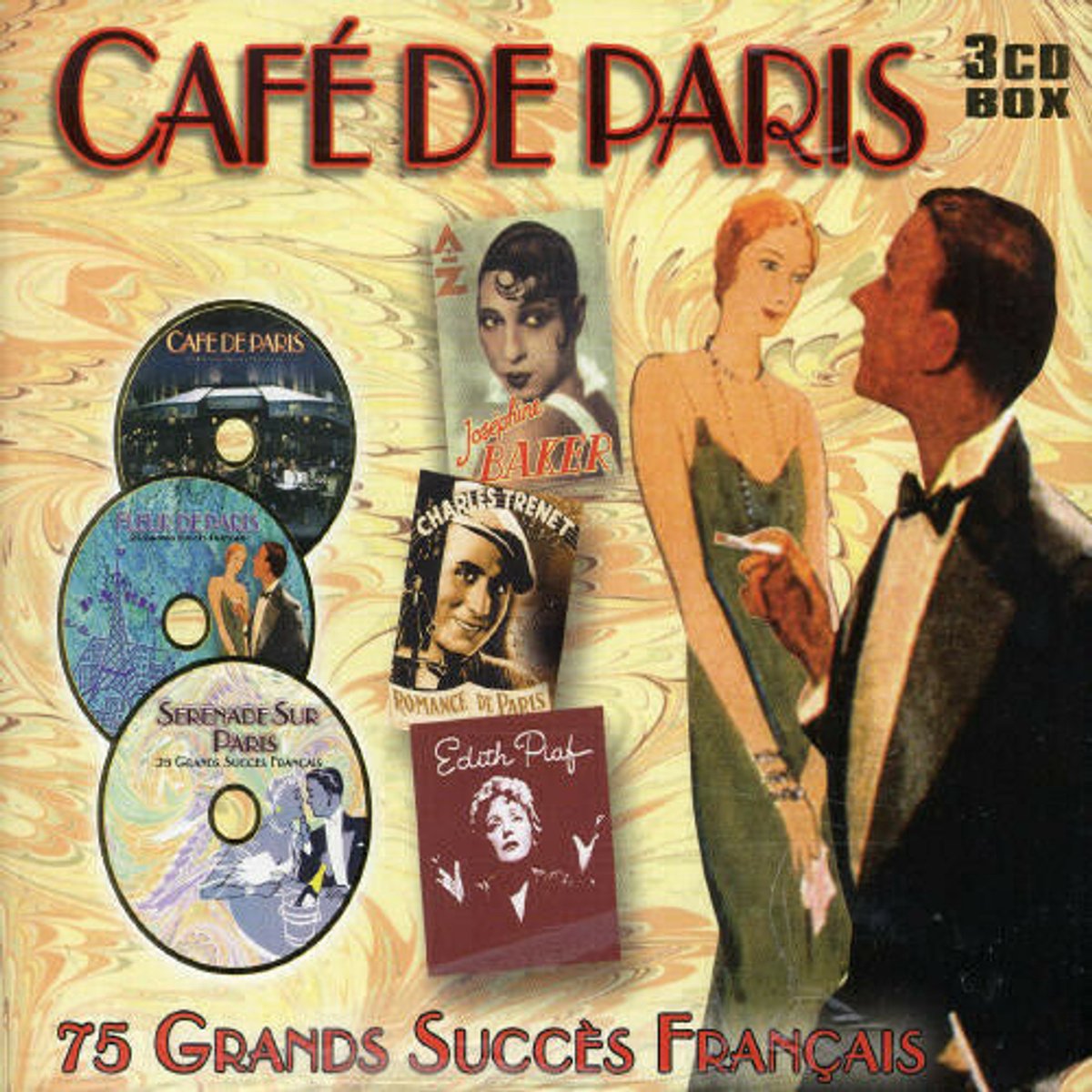 Cafe de Paris: 75 Grands Succes Francais