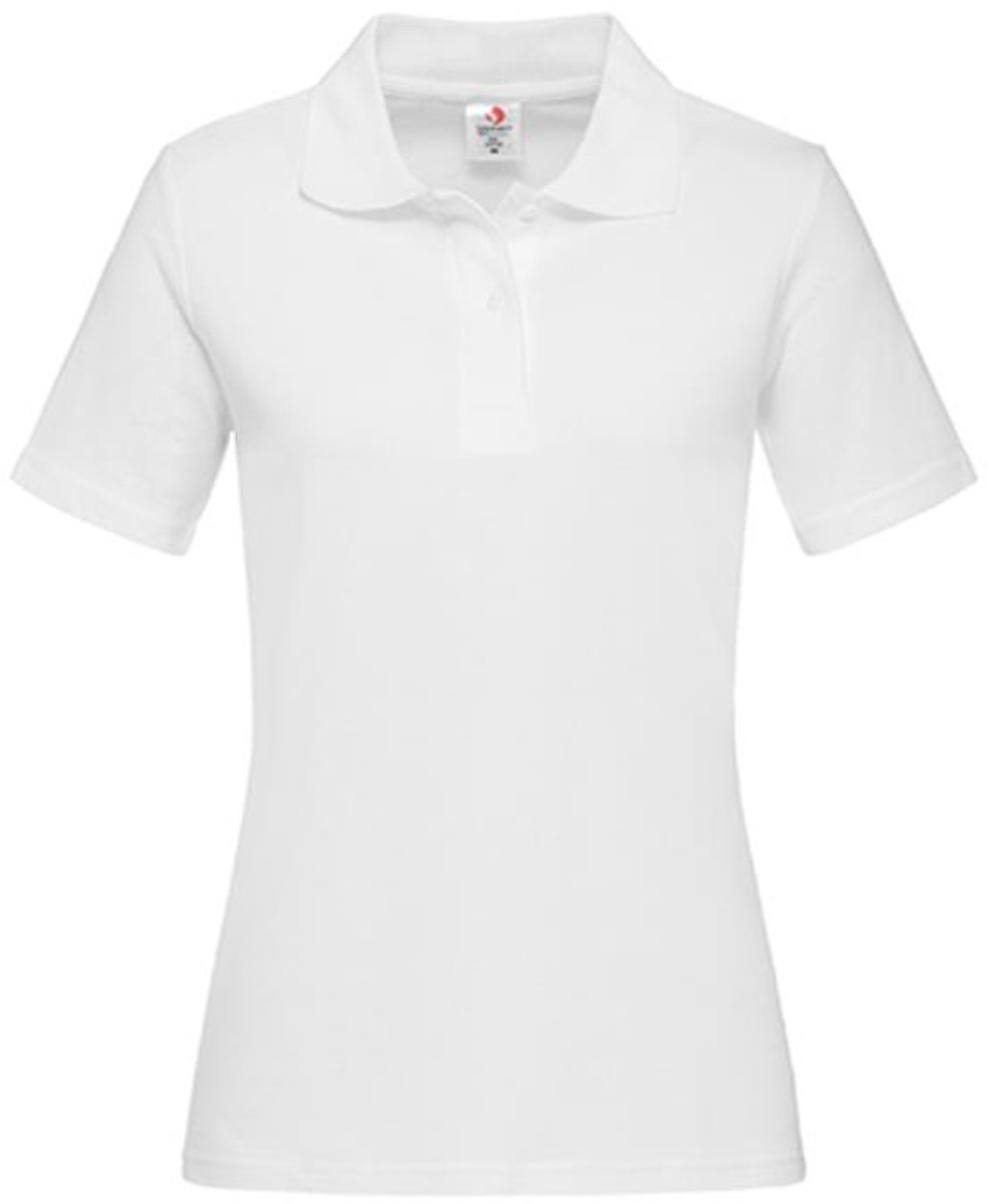 Stedman - Dames Polo - White maat L