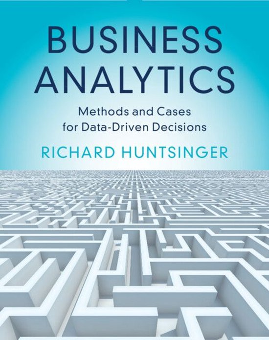 Business Analytics - cover