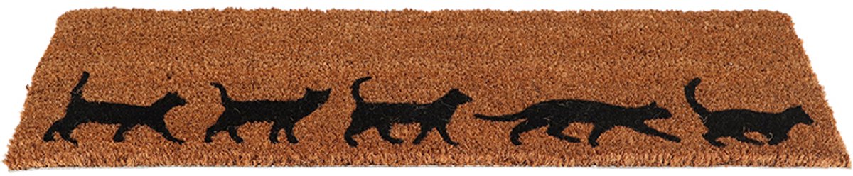 Esschert Design Deurmat kokos katten