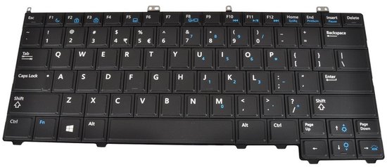 Dell Latitude Compatible Notebook Toetsenbord