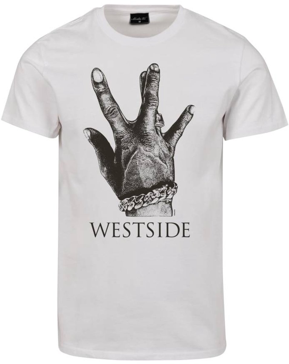 Mister Tee Westside Connection 2.0 Heren T-shirt XS Wit