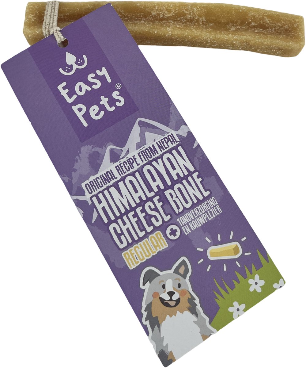Easypets Kauwsnack - Himalayan Cheese Bone Regular S - 100% Natuurlijk, Hypoallergeen, 50g