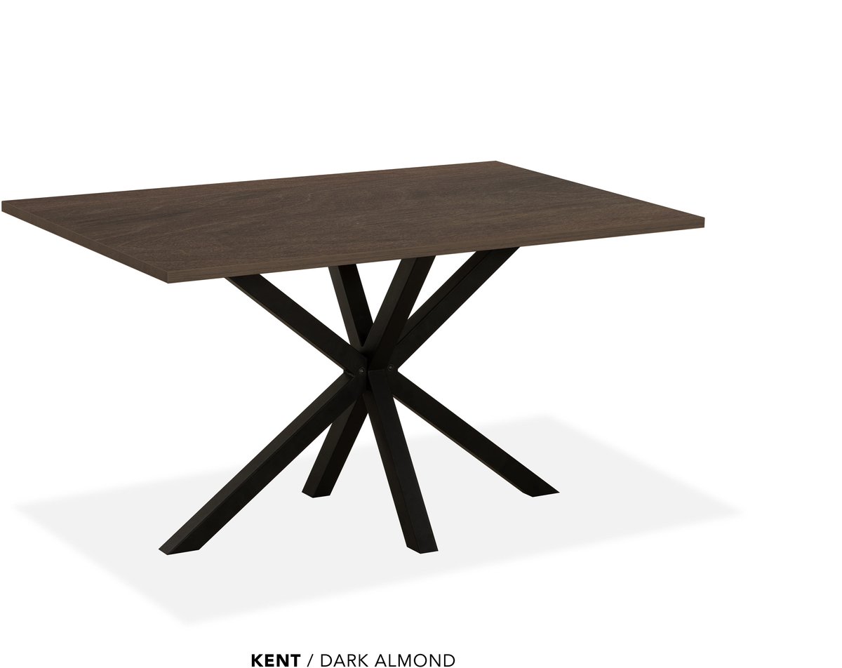 Maxfurn Eettafel | Zeer krasvast | Kleur: Dark almon| Afmeting 220x100cm Dark almond