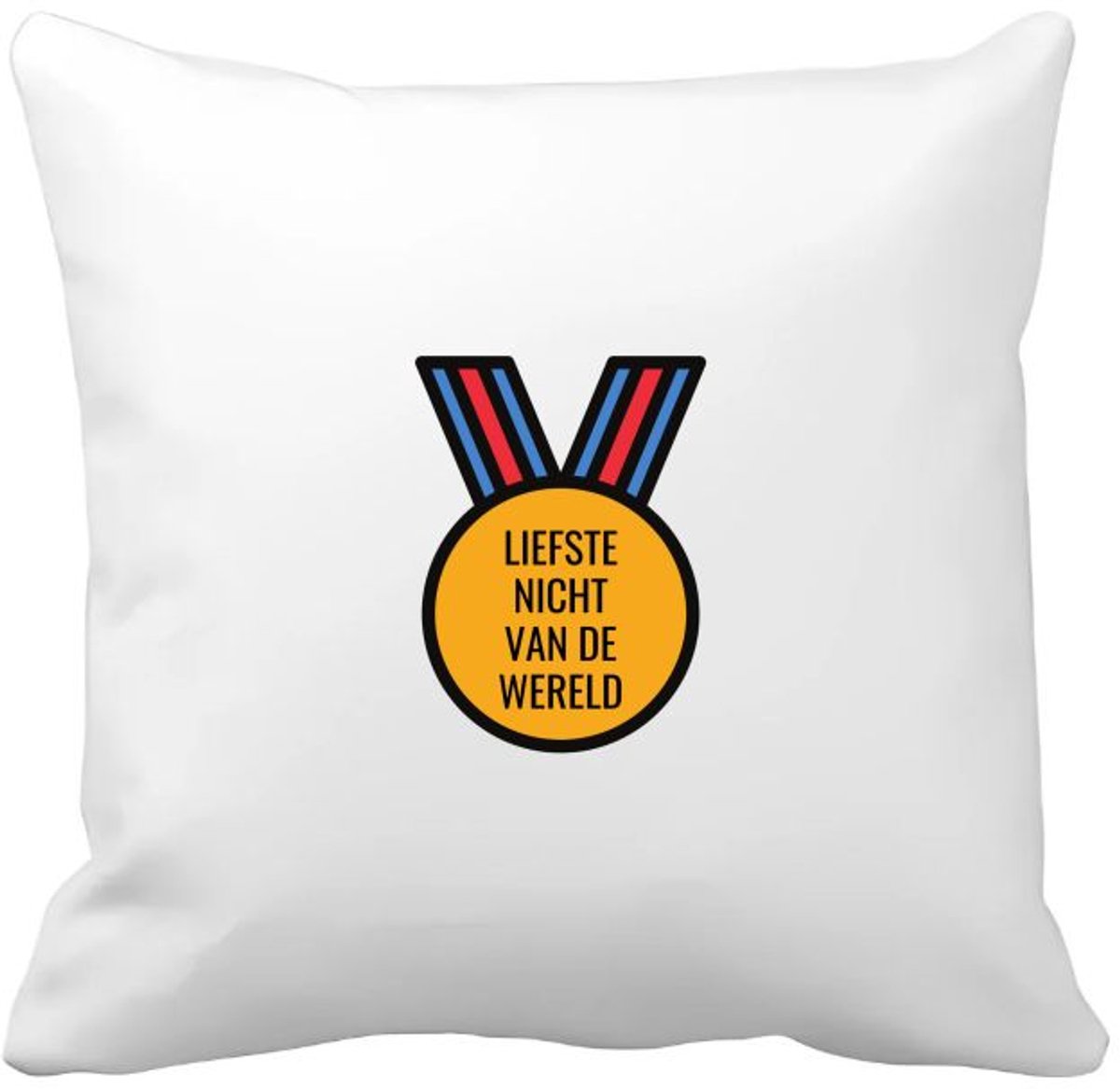 Akyol liefste nicht van de wereld Kussen hoes - Nicht - de liefste nicht - verjaardagscadeau - verjaardag - cadeau - cadeautje voor nicht - nicht artikelen - kado - geschenk - gift - 40 bij 40 cm Multicolor