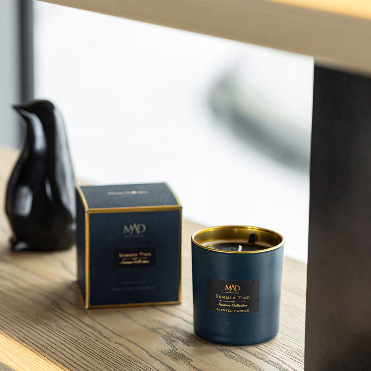 Mad Parfumeur Summer Time Geurkaars 200 Gram - Geurkaarsen – Zomerse & Frisse Geursensatie
