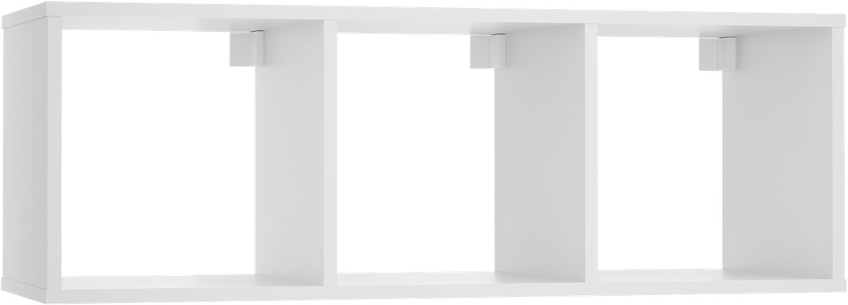Modulaire boekenkast MODUS 3x1 wit