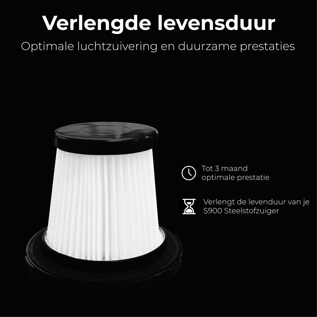 Zedar Kruimelzuiger snoerloos - Handstofzuiger met 4 opzetstukken - Met
