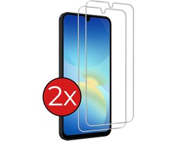 Screenprotector - 2 Stuks - Geschikt voor Samsung Galaxy A26 - Extra Sterk - Beschermglas - Gehard Glas - Tempered Glass - Screen Protector