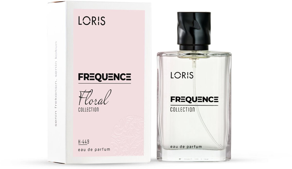 Loris Parfum - Frequence Parfum - Floral 449 - Damesparfum - 50 ML - Eau de Parfum
