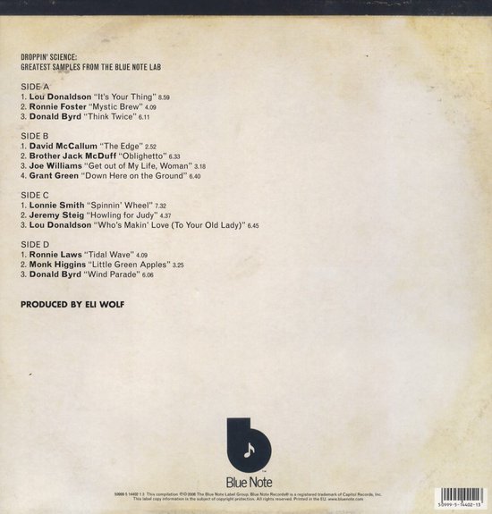 Various Artists - Droppin' Science (2 LP), various artists