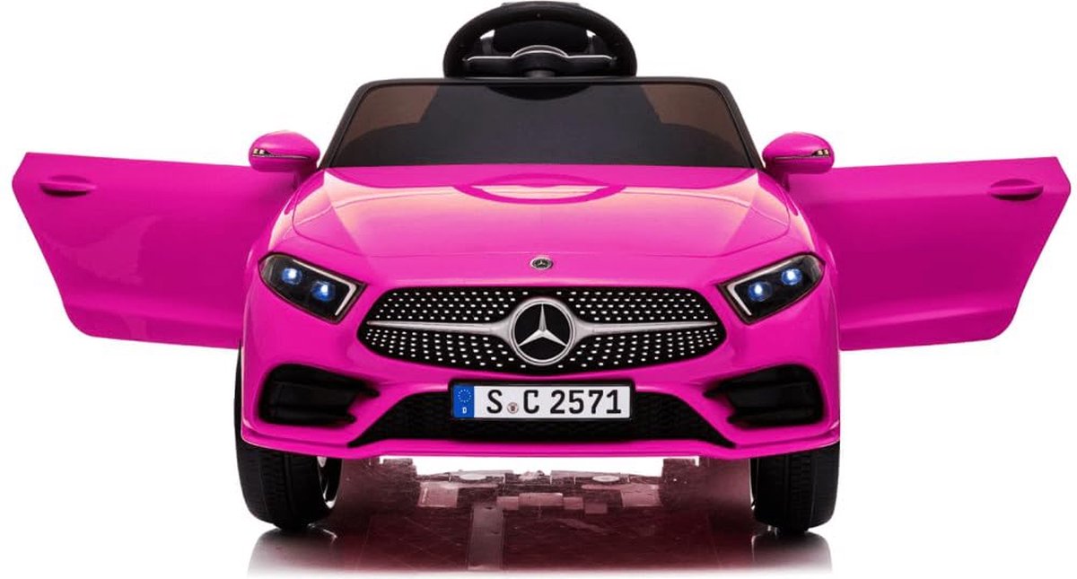 Mercedes CLS350 - Elektrische Kinderauto 12V - 1 tot 5 jaar - (Roze)