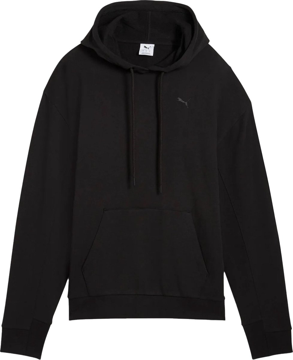 Puma her relaxed hoodie tr in de kleur . Zwart