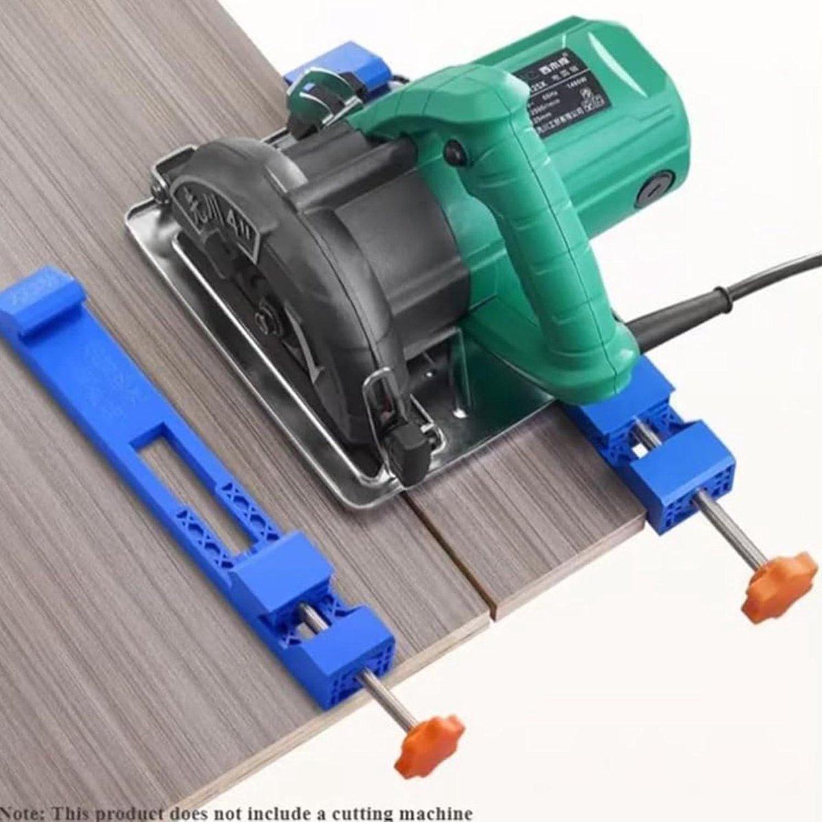 Base Guide for Cutting Machine - Accurate Woodworking Edge Tool with Adjustable Positioner - Saw Milling Positioning Clamp - Electric Circular Saw Accessories for Precision Cutting - Home Improvement .