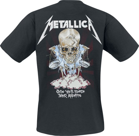 Tshirt Homme Metallica -M- Doris Noir