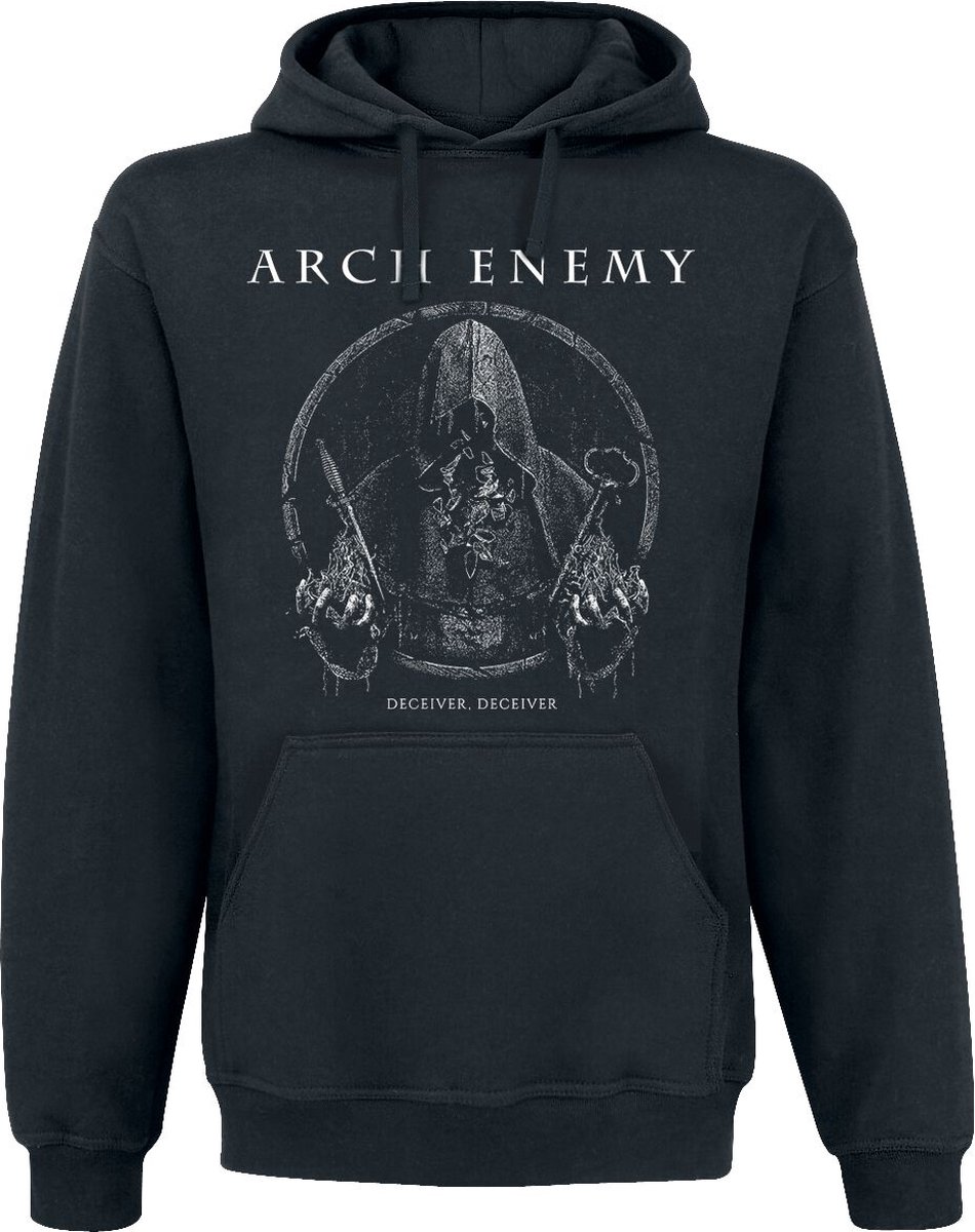 Arch Enemy Deceiver Heren Trui met capuchon - zwart - 3XL