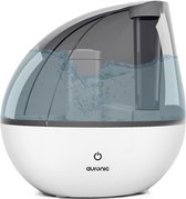 Auronic Luchtbevochtiger - 1,5 Liter - Geschikt voor Woonkamer, Kantoor, Slaapkamer, Babykamer en Meer - Stil - BPA-Vrij - Met Waterfilter - Wit