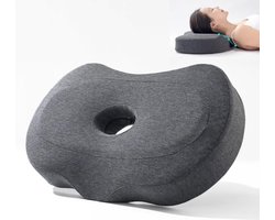 Oorpiercingkussens voor zijslapers - Kussens - Sleepcomfort - Hoofdkussens Traagschuim - Nekklachten - Ergonomisch Hoofdkussen - Traagschuim Slaapkussen - Oorpiercing Kussen Voor Zijslapers - BuikSlaper