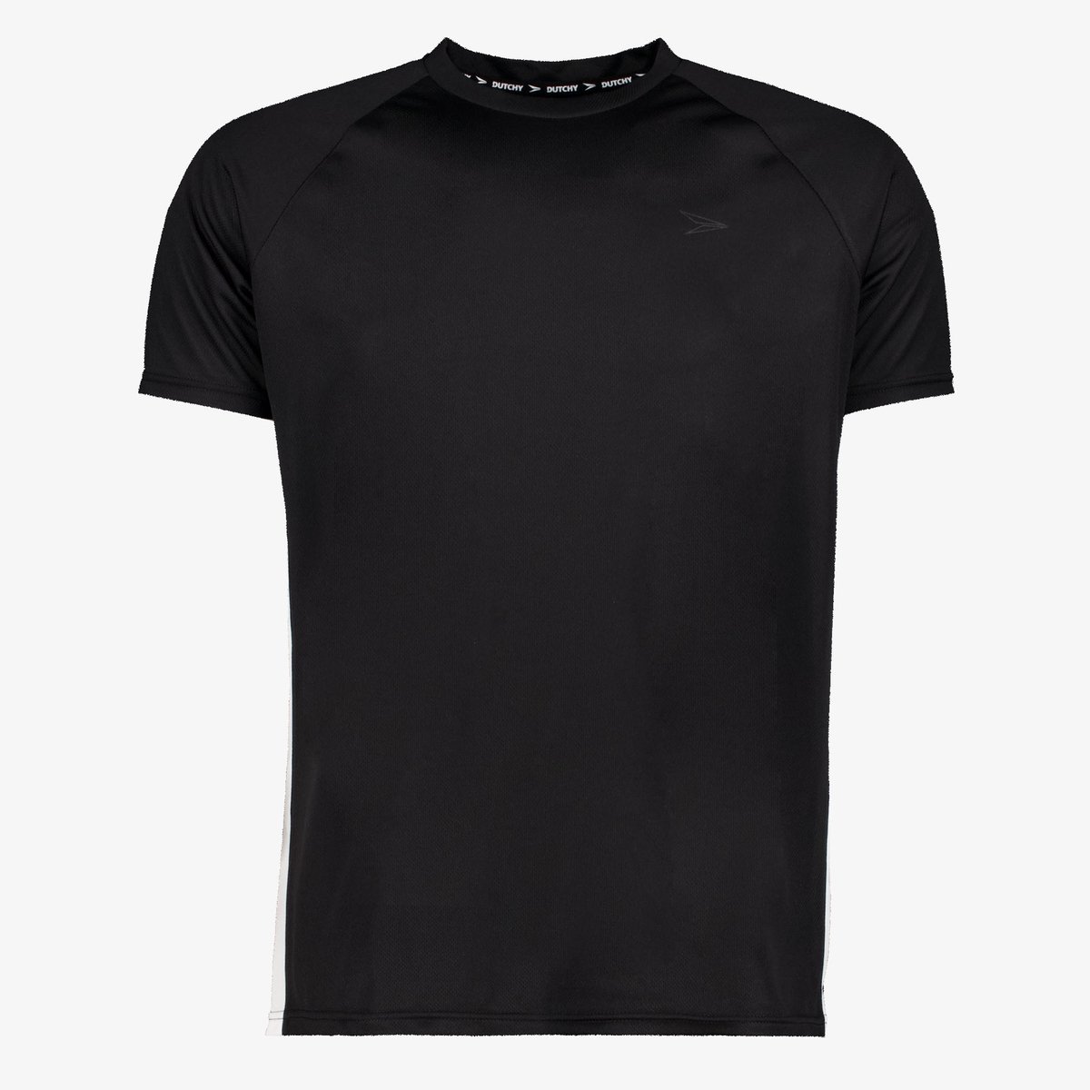 Dutchy heren voetbal T-shirt - Zwart - Maat L