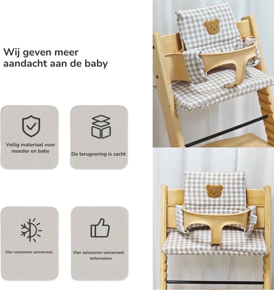 Tripp Trapp kussenset - Snip wonen Tripp Trapp kussenset - Snip wonen