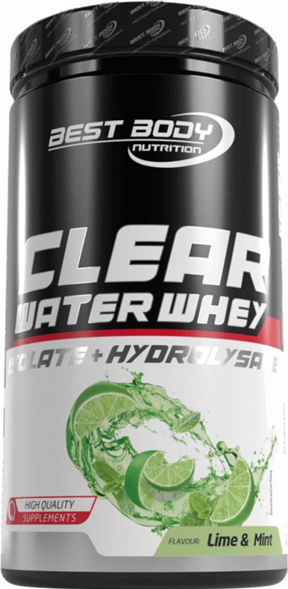 Clear Water Whey Isolate + Hydrolysate 450gr Lime & Mint