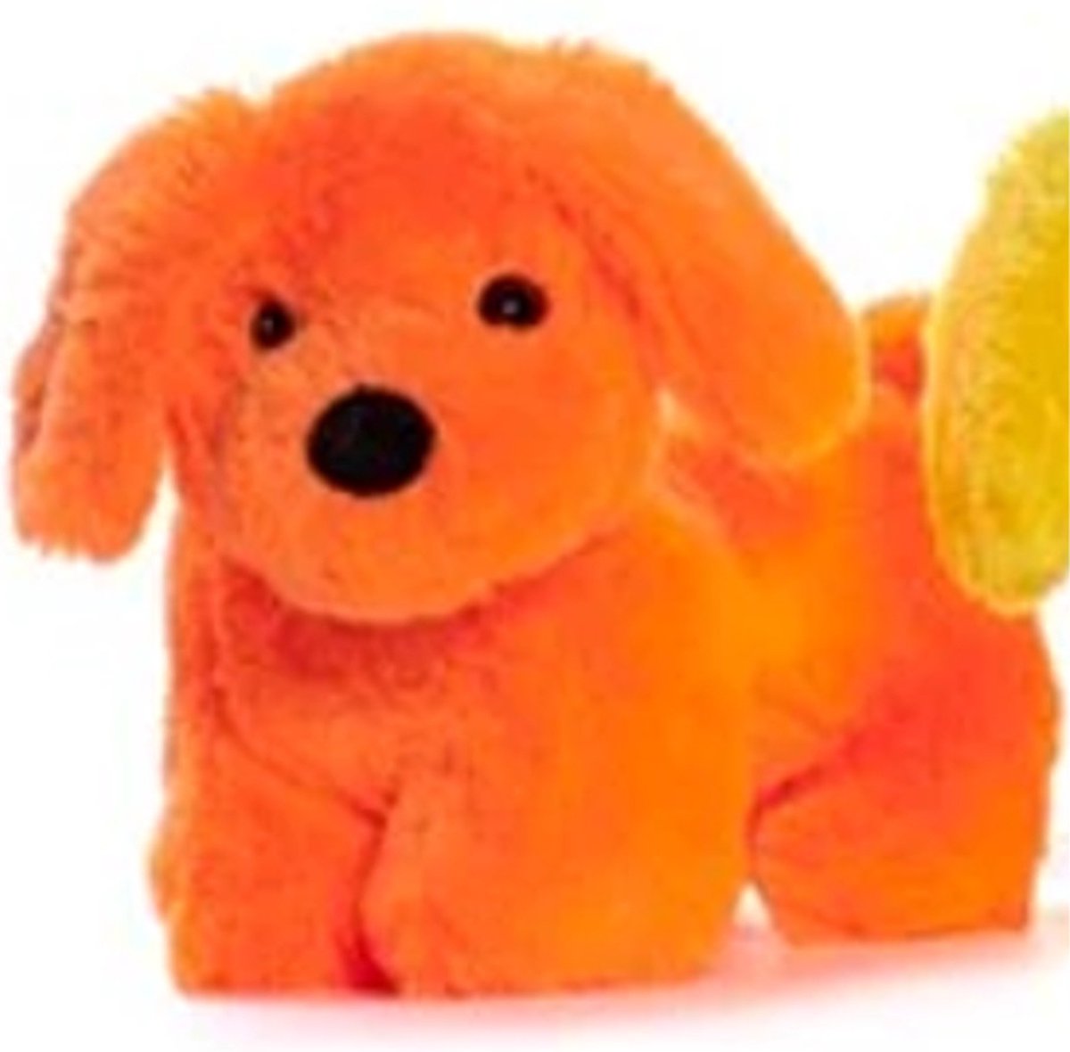 Luna - Pluche Knuffel Hond - Oranje - 25cm
