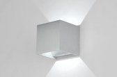 Lumidora Wandlamp 71334 - Voor binnen - CUBUZ - Ingebouwd LED - 6.2 Watt - 500 Lumen - 2700 Kelvin - Aluminium - Metaal