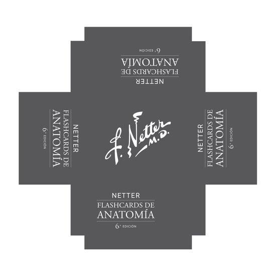 Netter. Flashcards de anatomía - cover