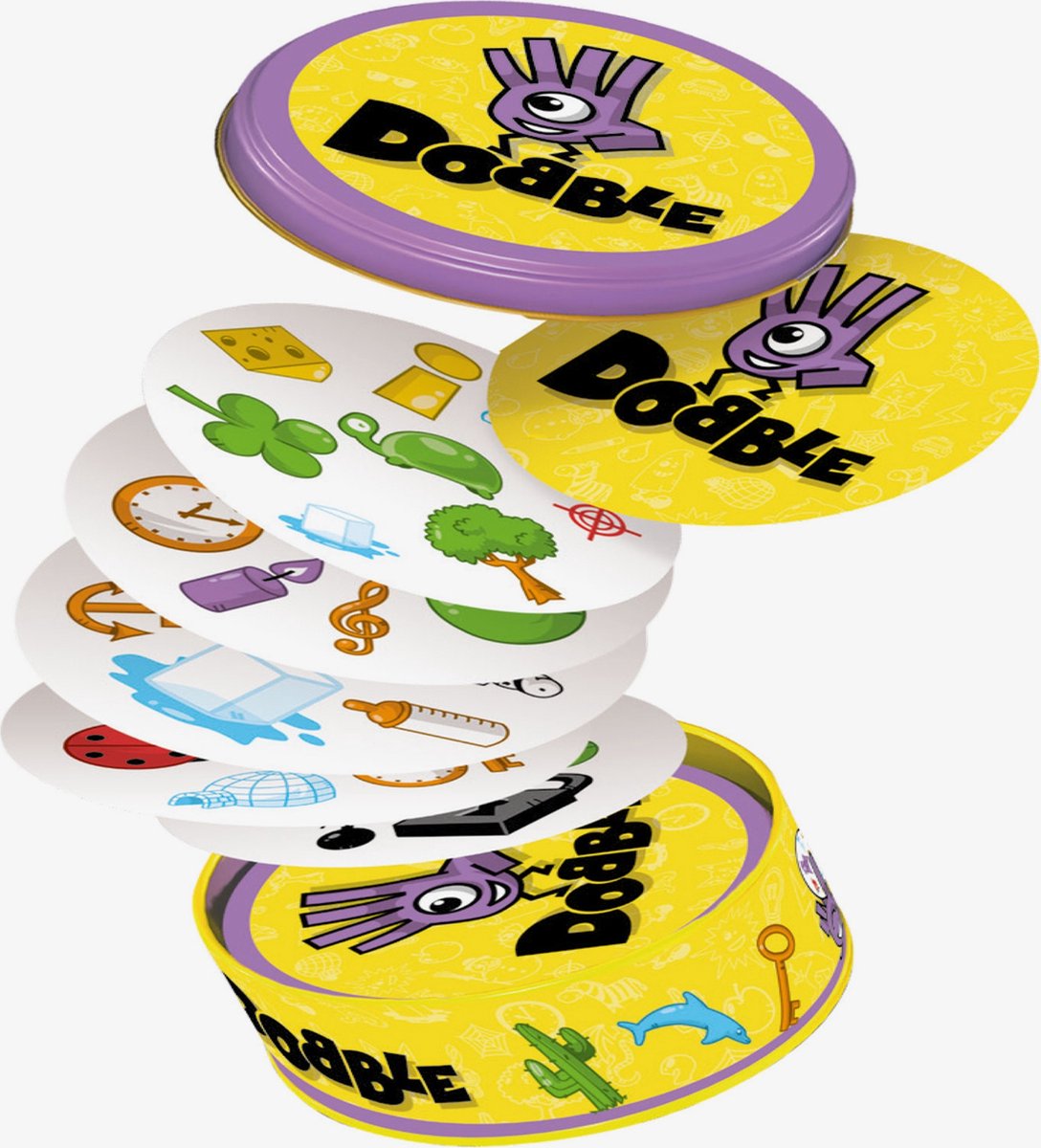 Dobble Classic – Nederlandstalig Kaartspel voor 2 tot 8 spelers - Leuk familiespel vanaf 6 jaar - Het razendsnelle zoekspel voor het hele gezin — afbeelding 4