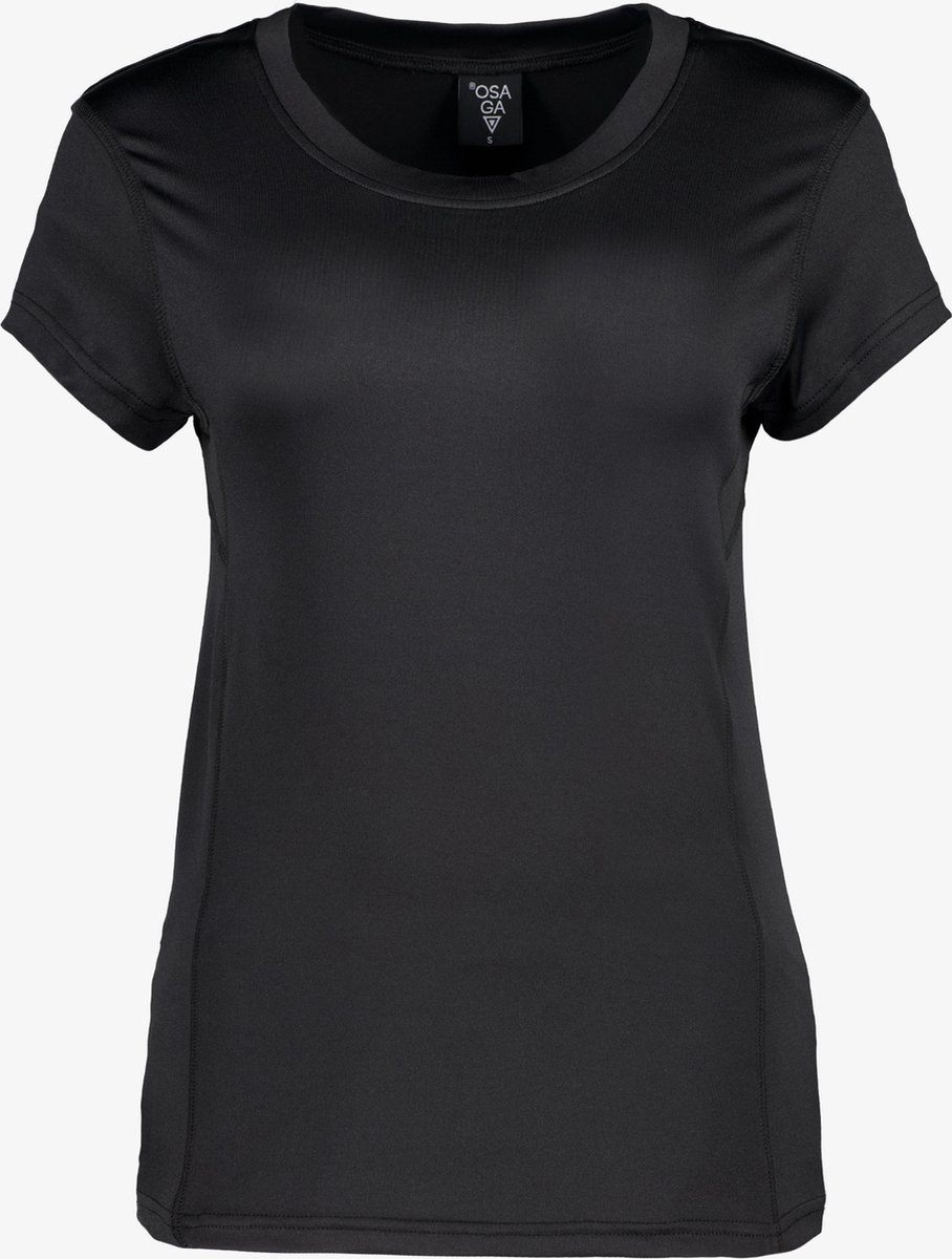 Osaga dames sport T-shirt - Zwart - Maat 3XL