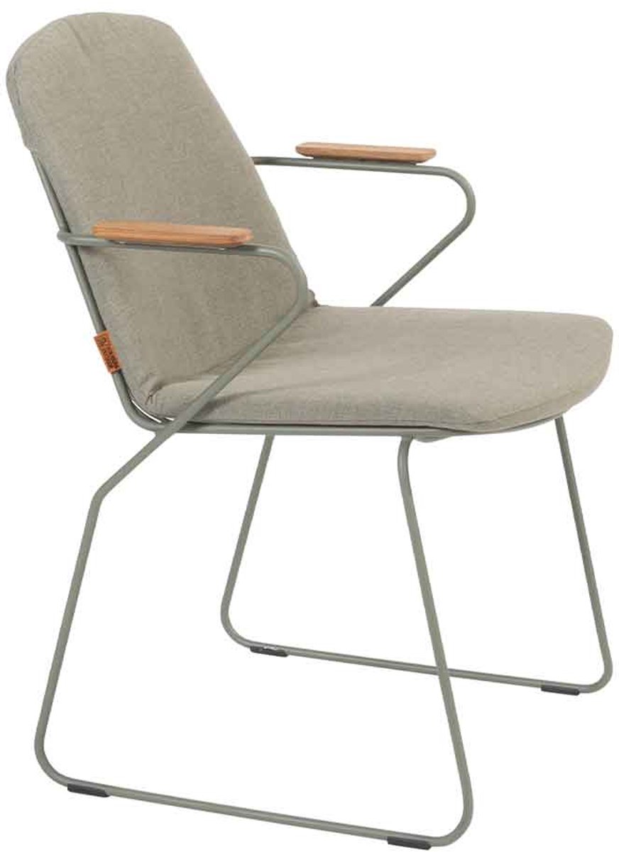 4 Seasons Outdoor Veneto chaise de jardin empilable - olive