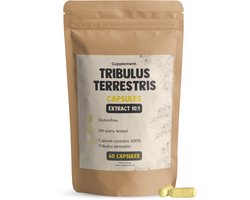 Cupplement Tribulus Terrestris 60 capsules 10:1 Extract 500 MG Per Capsule - Libido - Spiermassa - Bloed - Hart - Tandvlees - Huid - Vitaminen - Mineralen - Vegan - Supplement - Superfood - Geen Poeder, Tablet of Gummies