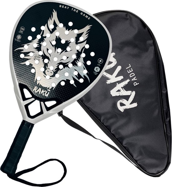 Raku® Wolf Pro X Series - Padel Racket - Padel - Padelrackets - Racket ...