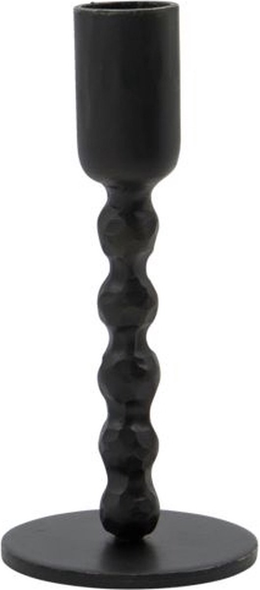 Kandelaar Mala zwart 13cm