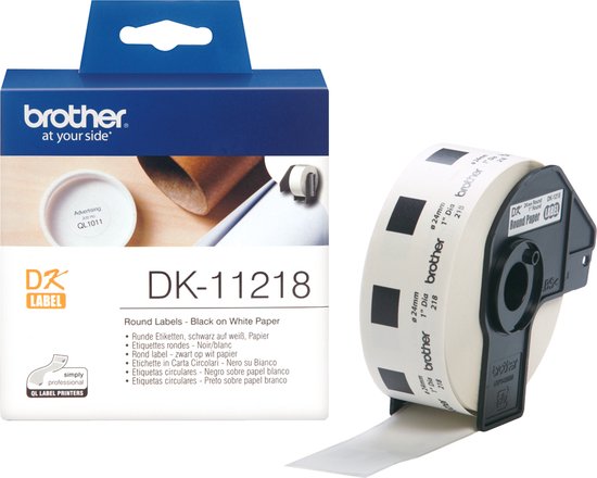 Printer Labels Brother DK11218 White