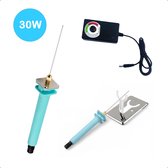 Tech Essentials® Buigbare Piepschuimsnijder Met Houder - 30W - Instelbaar | Modelbouw Gereedschap - Soldeerbouten - Styroporsnijder - Gyro cut - Gloeidraad - Tempex - Hobby - Polystyreensnijder - Foam Cutter