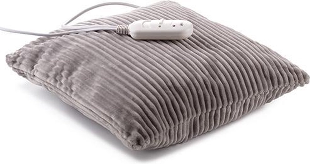 Warmtekussen - Elektrisch verwarmingskussen - Warmte kussen elektrisch - Heating pillow - Grijs - Mesko MS 7429 -