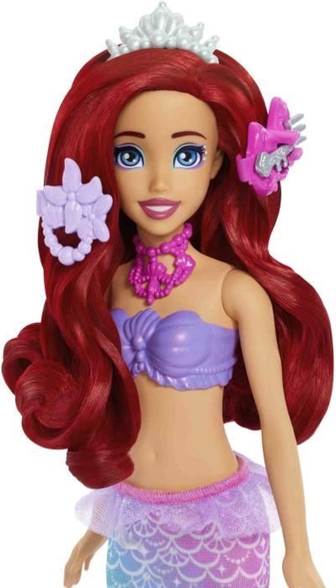 Disney Princess Disney Prinses Kaptafel van Ariel, pop en accessoire van Disney — afbeelding 3