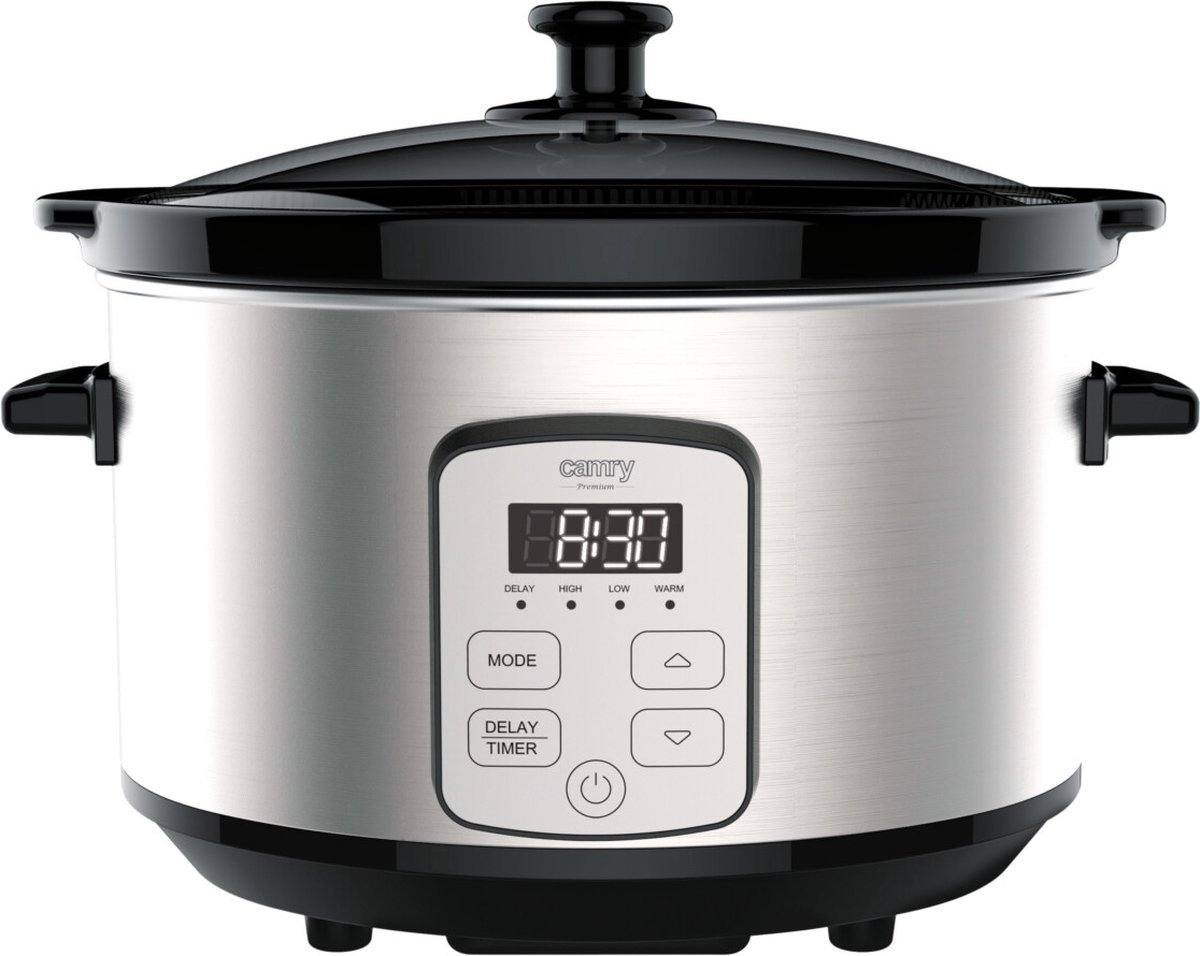 Camry CR 6414 - Slowcooker - 4,7 liter - Led – foto 6