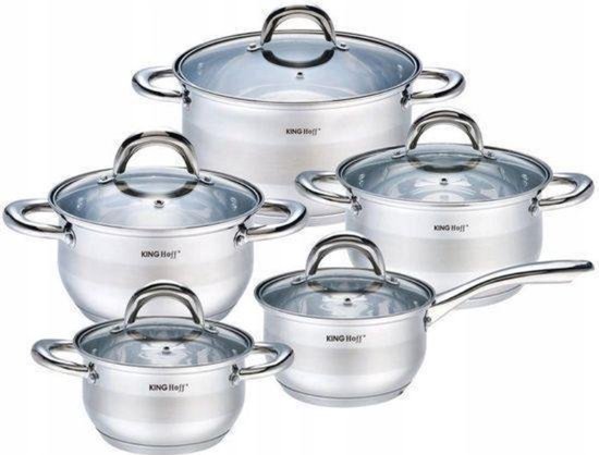 Foto: Navaris ronde gietijzeren mini pannetjes 4x cocotte pannenset met deksel set van 4 kleine pannen met gemailleerde coating in wit grijs en zwart