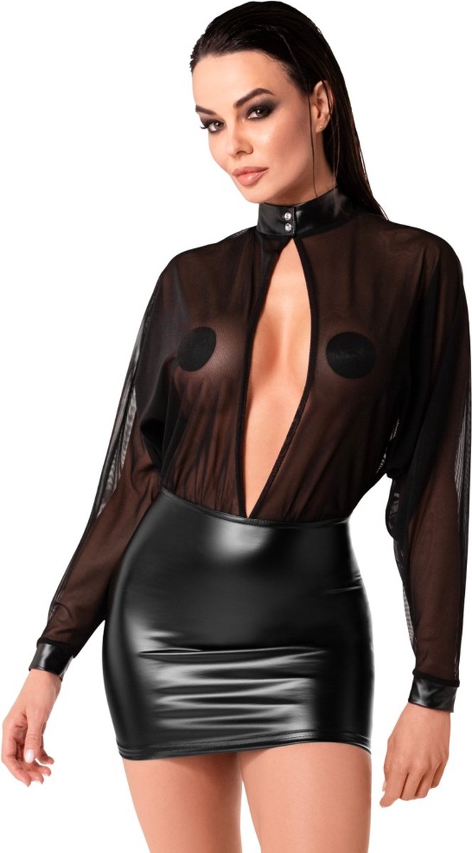 Noir Jurk Tulle L