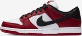Nike SB Dunk Low Pro - Taille 36,5 - Chicago J-Pack - Rouge / Wit / Zwart - Baskets pour femmes unisexes - Boîte sans couvercle