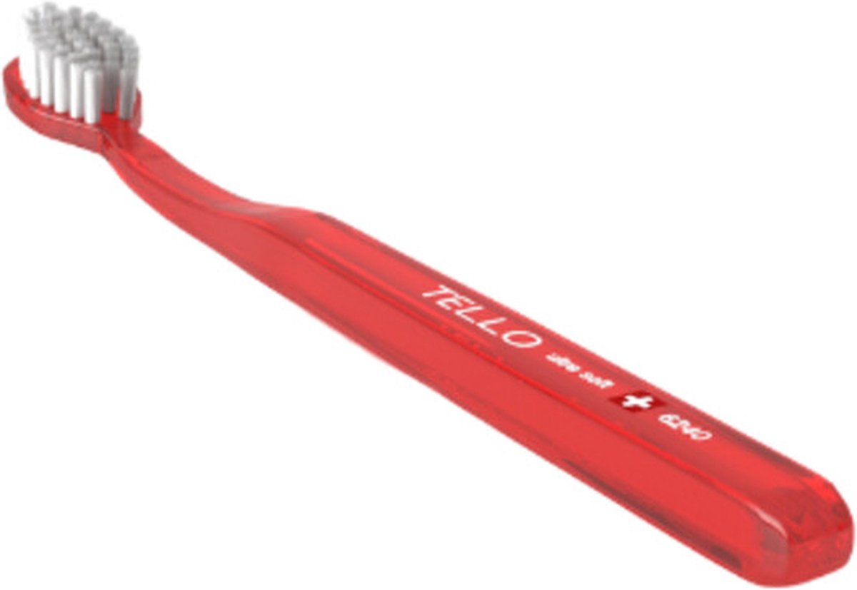 Tello Ultra Soft 6240 - Tandenborstel - Grote brostelkop - Zachte borstelharen